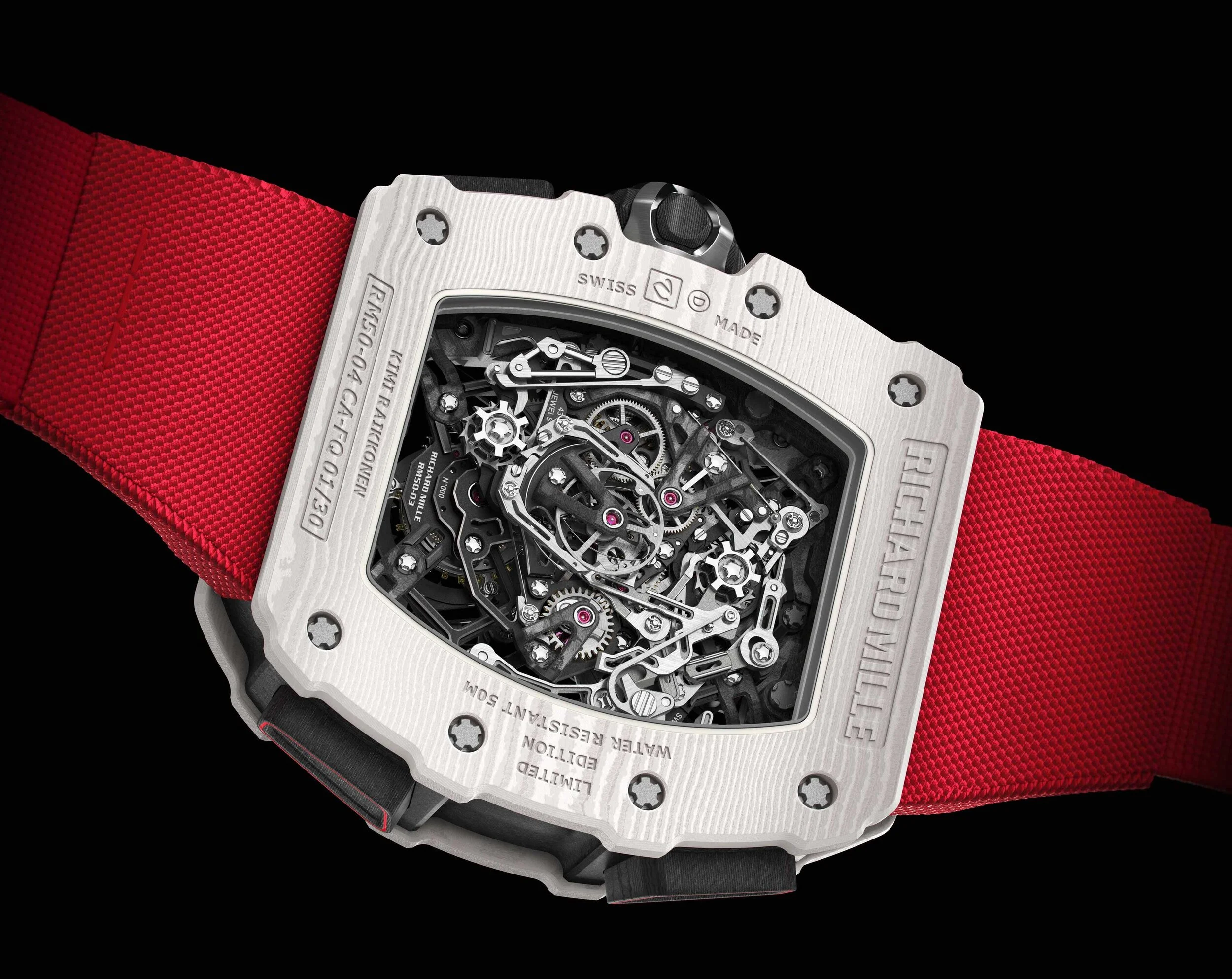 News Presenting the Richard Mille RM 50 04 Kimi Raikkonen. A